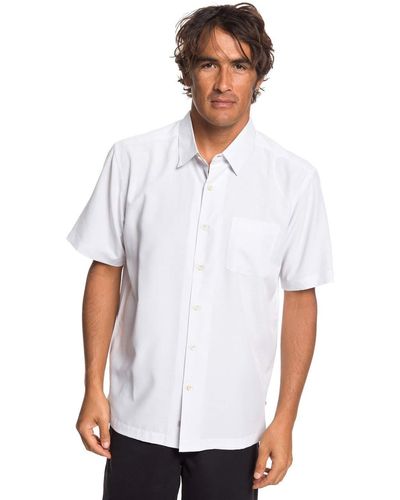 Quiksilver Cane Island Shirt Button Down Hemd - Weiß