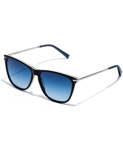 Hawkers · Sunglasses One Crosswalk For Men And Women · Black Blue Denim - Blauw