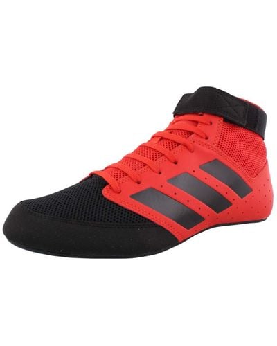 adidas Mat Hog 2.0 Wrestling Shoes - Rouge