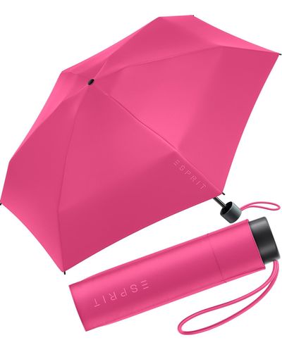 Esprit Parapluie de poche au design multicolore - Rose