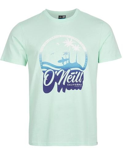 O'neill Sportswear Gradient Vintage Surf T-Shirt - Blu
