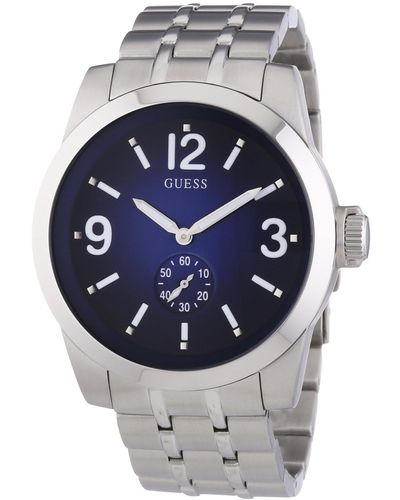 Guess W13571g2 – Quartz Analog Watch With Stainless Steel Strap – - Grey