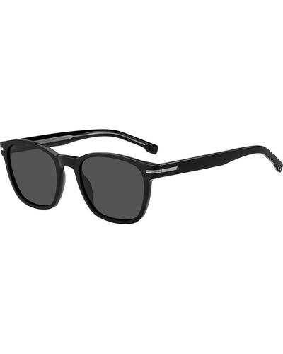 BOSS Gafas de Sol BOSS 1505/S Black/Grey 52/20/145 hombre - Negro
