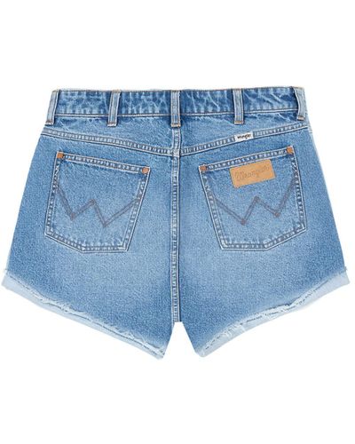 Wrangler REWORKED Shorts - Blau