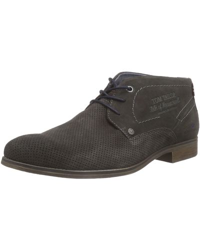 Tom Tailor Schuhe Desert Boots - Schwarz