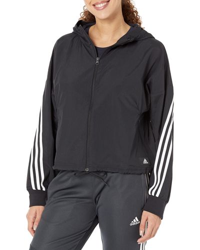 Gray adidas Jackets for Women | Lyst
