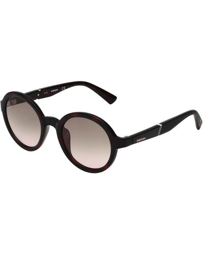 DIESEL Adults' Dl0264 52p 48 Sunglasses - Black