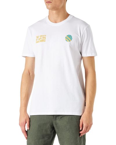 Springfield Camiseta Blanca para Hombre - Multicolor
