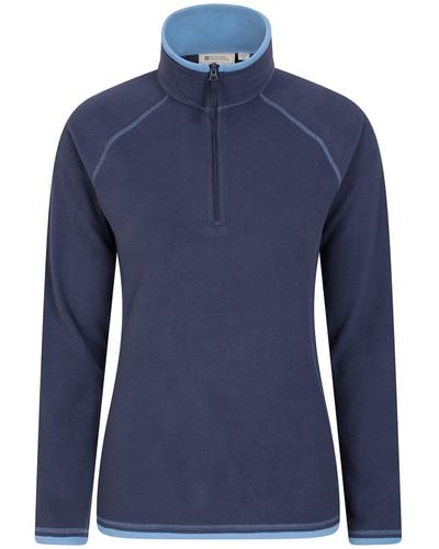 Mountain Warehouse Atmungsaktiver Fleece-Pullover für - Blau