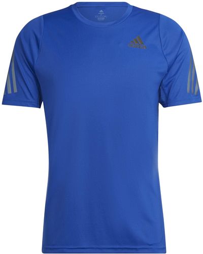 adidas Run Icon Tee Tshirt - Blau