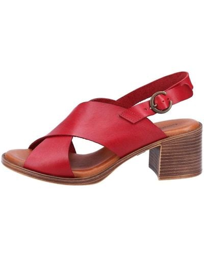 Hush Puppies Gabrielle Sandale mit Absatz - Rot