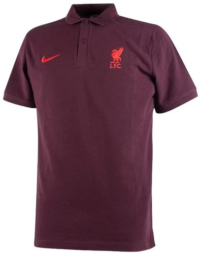 Nike Polo Uomo F.C. Liverpool DJ9699-652 - Viola