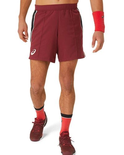 Asics Match 7in Short Apparel - Red