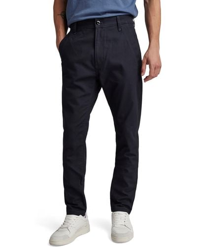 G-Star RAW Rovic Zip 3d Regular Tapered Trousers - Blue