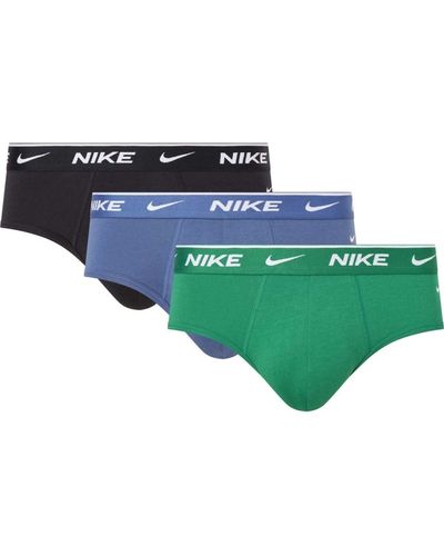 Nike 3 Pack Briefs - Green