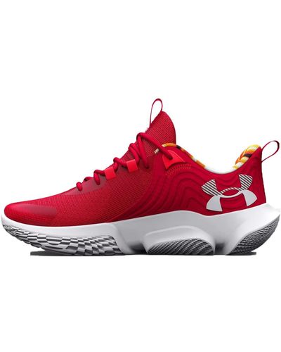 Under Armour Mens Basketball Shoes - Red