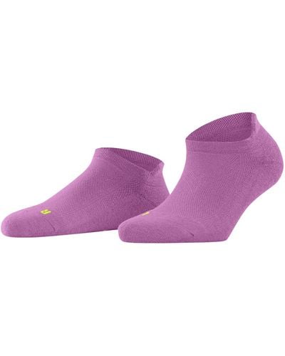 FALKE Cool Kick Trainer W Sn Breathable Low-cut Plain 1 Pair Trainer Socks - Purple