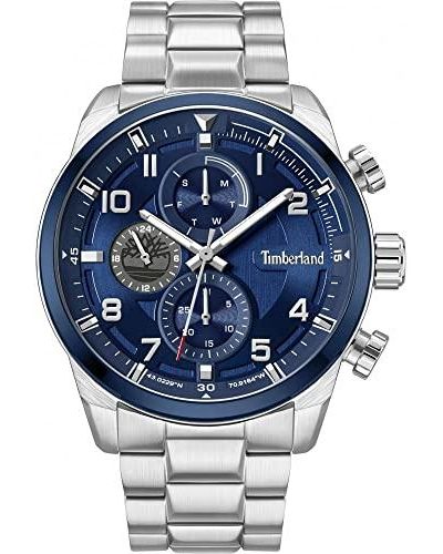 Timberland Reloj Analógico para Hombre de Cuarzo TDWGK2201103 - Azul