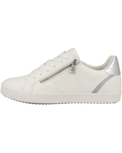 Geox D Blomiee Sneakers Voor - Wit