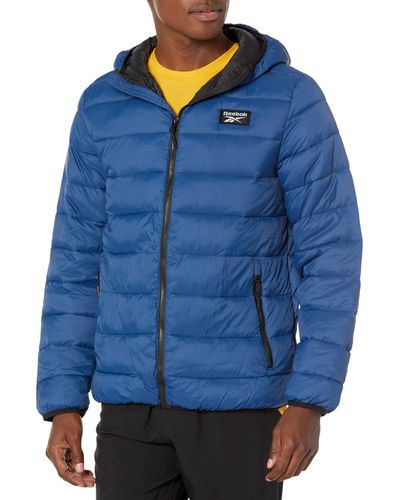 Reebok Classic Glacier Shield Packable Jacket - Blue