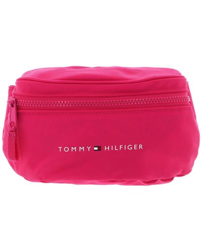 Tommy Hilfiger Th Essential Bumbag Hot Magenta - Roze
