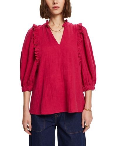 Esprit 073ee1f308 Blouse - Red