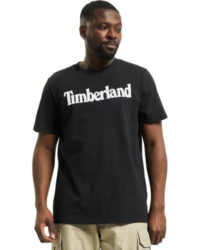 Timberland Kennebec Linear Tee - T-Shirt, - Nero