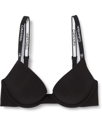 Calvin Klein Push Up Plunge F7220e Reggiseno push up - Nero