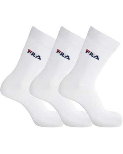 Fila Street Socks 3-pack F9630 Chaussettes - Blanc