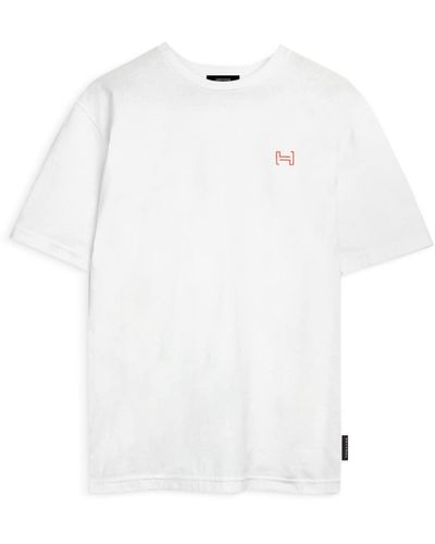 Hawkers T-shirt Voor En - Wit