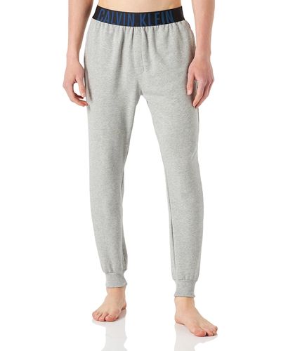 Calvin Klein Jogging Bas de Pyjama - Gris