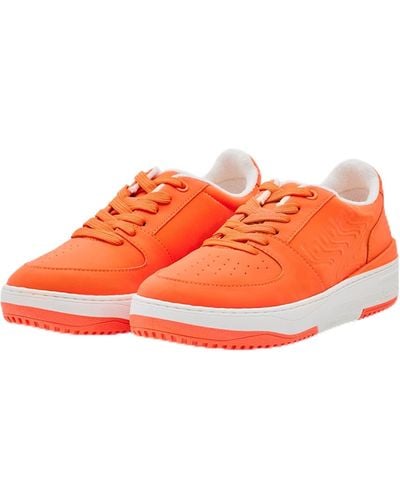 Desigual Metro Color Block Colour Platform Sneakers 23SSKP31 - Arancione