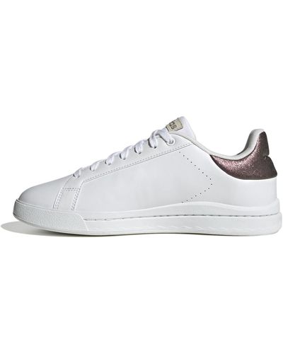 adidas Court Silk Shoes-Low - Blanc