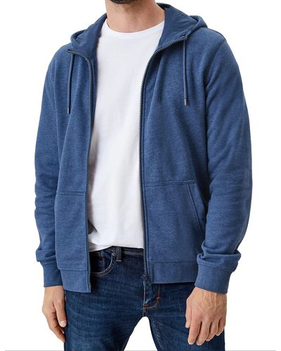 S.oliver Big Size 10.3.16.14.141.2124212 Sweatshirt - Blau