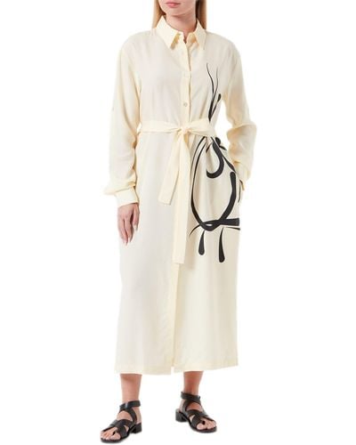 Triumph Thermal Mywear Maxi Dress Bathrobe - Natural