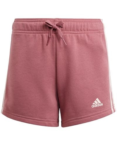 adidas Essentials 3-Streifen Shorts - Pink