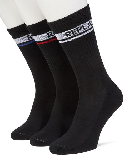 Replay Ten-2-Leg Socken - Blau