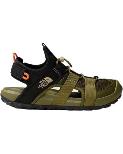 The North Face Explore Camp Sandal Forest Olive/tnf Black 10.5 - Green
