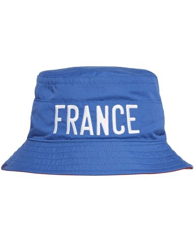 adidas France Frankreich Reversible Bucket Hat Fischerhut - Blau