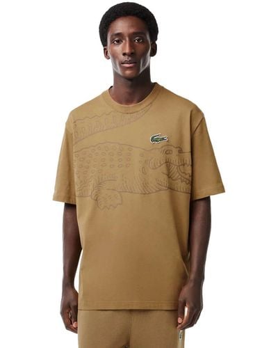 Lacoste Shirt - Cookie - Brown