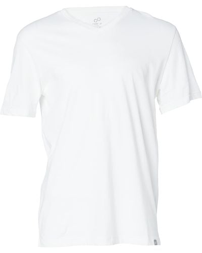 CARE OF by PUMA Cotton V-neck T-shirt - White