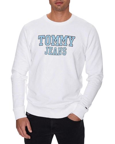 Tommy Hilfiger TJM REG Entry Graphic Crew Sweatshirt - Weiß