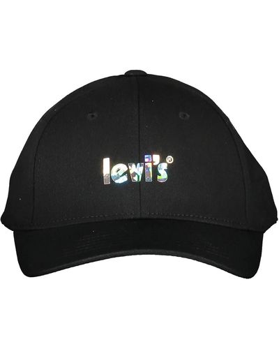 Levi's Poster Logo Flex Fit Cap - Noir