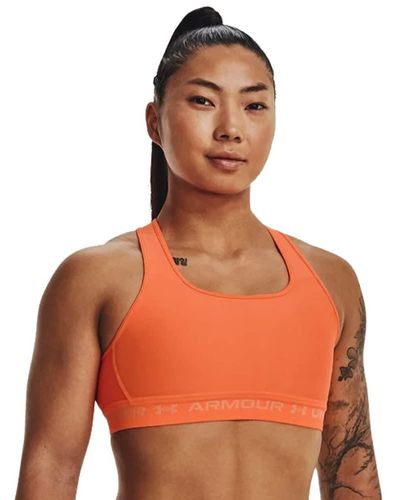 Under Armour Crossback Mid Bra - Verde