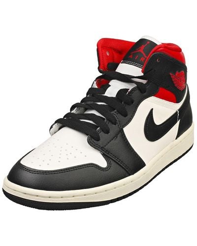 Nike AIR JORDAN 1 Mid Gym Red Panda BQ6472-061 Size 38 - Blau