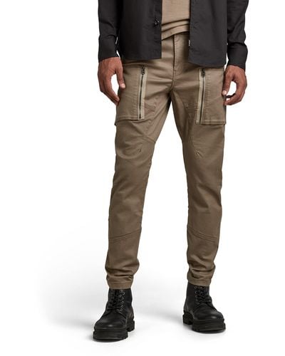 G-Star RAW Zip Pocket 3d Skinny Cargo Pants - Black