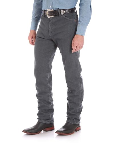 Wrangler Mens 13mwz Cowboy Cut Original Fit Jeans - Gray