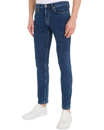 Calvin Klein Jeans Slim Fit - Blau