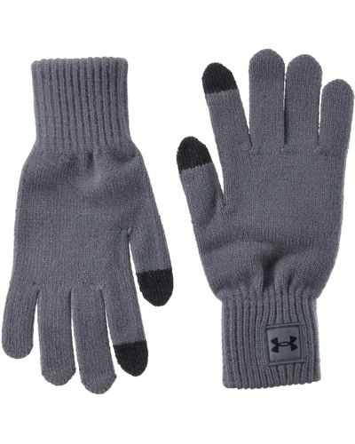 Under Armour Standard Halftime Gloves, - Gray