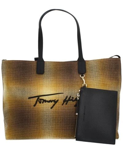 Tommy Hilfiger Shopper Iconic - Bruin